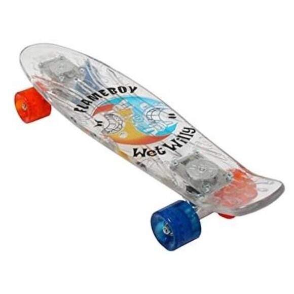 World Industries Flameboy x Wet Willy Clear Skateboard - Picture 1 of 7